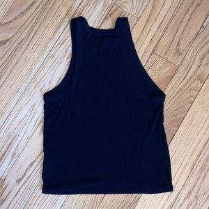 Aeropostale Black Halter Tank Top Size M